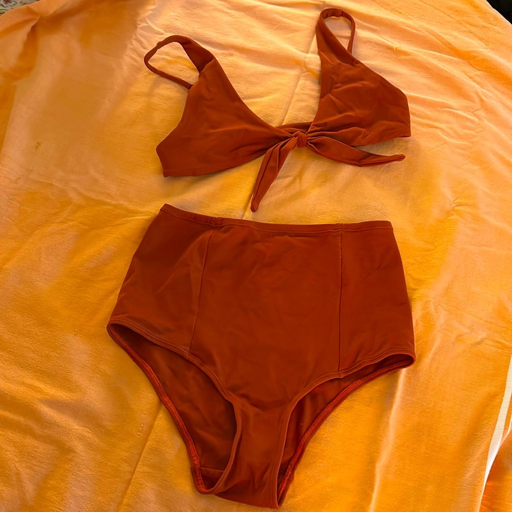 High waist bikini